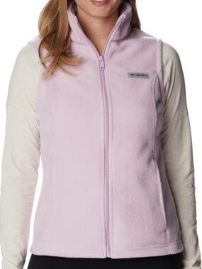 Columbia Benton Springs Fleece Vest Pink Size L